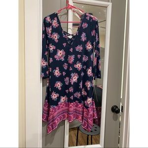 Three Hearts Floral Dress!